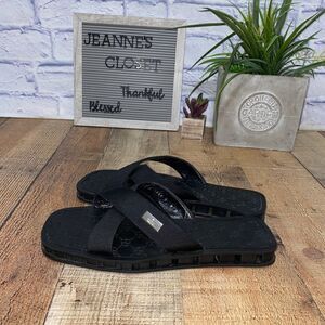 Gucci canvas slides sandals 9D